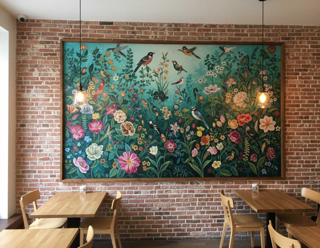 How Custom Mural Painting Supports Local Artists and the Economy