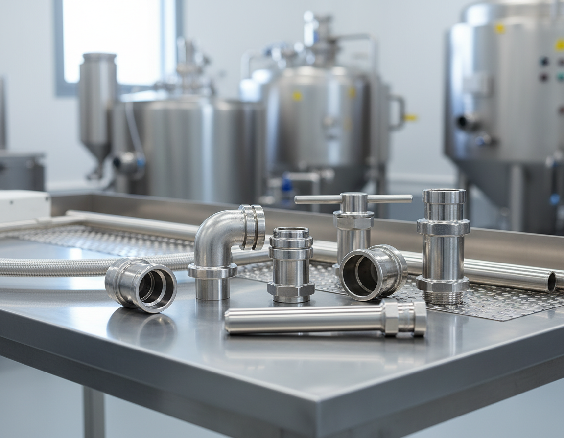 The Role of Sanitary Valves And Fittings in Contamination Prevention