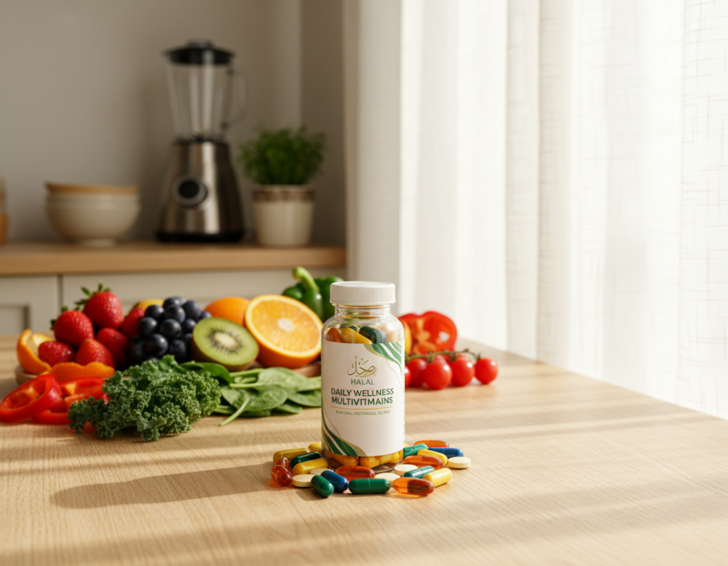 How Halal Multivitamins Fit into a Holistic Lifestyle