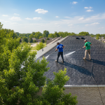 Hilliard Roof Cleaning With Drone Inspection Before Wash