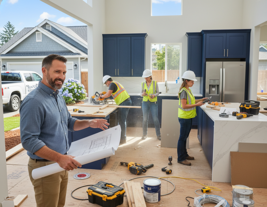 Open Concept Home Remodeling Seattle Wa