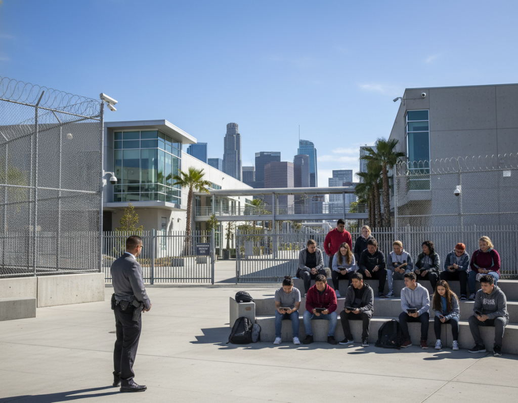 Addressing Bullying Through School Security in Los Angeles District