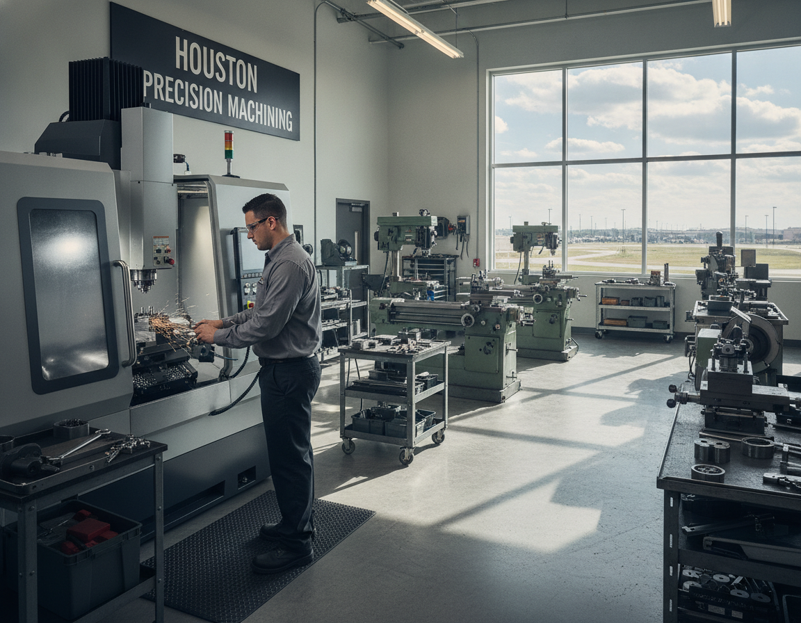 CNC Milling Houston – High-Feed Machining to Slash Cycle Times