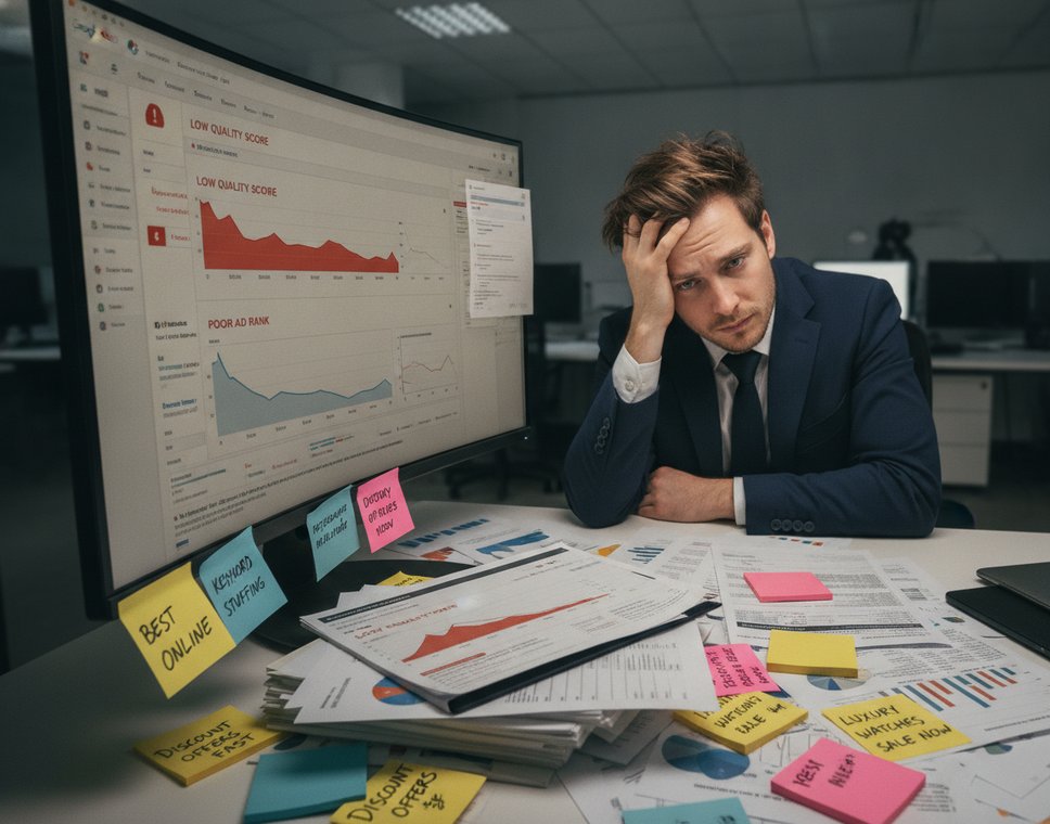Read Anatoly Zadorozhnyy’s Explanation of Using Too Many Keywords in Google Ads